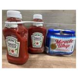 Heinz Tomato Ketchup and Miracle Whip Set