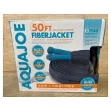 Aqua Joe 50 Ft Garden Hose FiberJacket