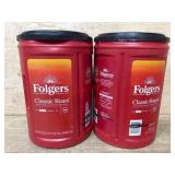 Folgers Classic Roast Coffee Canisters