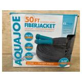 50-Foot Aquajoe Fiberjacket Garden Hose