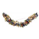 Artificial Fall Garland With Pumpkins