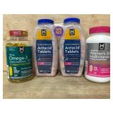 Dietary Supplements and Antacid Tablets Bundle