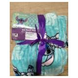 Silk Touch Throw Featuring Stitch Design