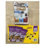 Quest Protein Bars and Karï¿½s Snack Packs Set