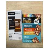 RXBAR and KIND Minis Bars