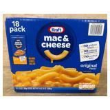 Kraft Mac & Cheese 18-Pack Original Flavor