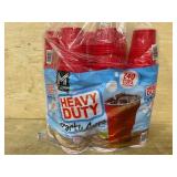 Heavy Duty Plastic Party Cups, 240 Count