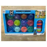 Reusable Water Balloons, 20 Pieces