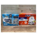 Power Flex and Hefty Trash Bags Lot