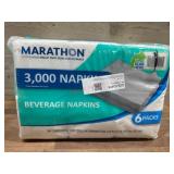 Marathon 3000 Beverage Napkins