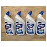 Lysol Toilet Bowl Cleaner, Pack of 4