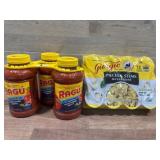 Ragu Pasta Sauce and Mushrooms Set