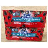 Two Early California Extra Large Olives 8-Packs