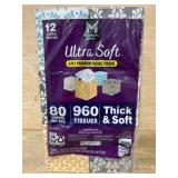 12 Boxes 3-Ply Premium Facial Tissues