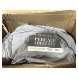 Percale Sheet Set in Full Size