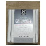 4-Piece Twin/Twin XL Sheet Set with Deep Pockets