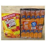 Snack Assortment: Slim Jim and Crackers