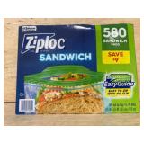 Ziploc Sandwich Bags, 580-Count