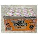 Nissin Cup Noodles Chicken Flavor, 24-Pack