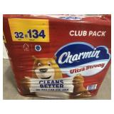 32 rolls charmin ultra red pack
