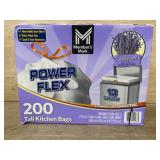 Power Flex 13 Gallon Kitchen Bags