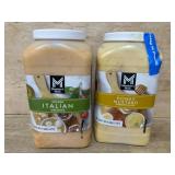 Golden Italian and Honey Mustard Dressings