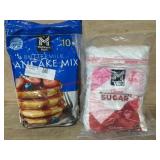 Pancake Mix and Sugar Pack Set