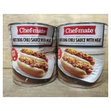 Chef-mate Hot Dog Chili Sauce 2-Pack