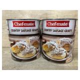 Chef-mate Country Sausage Gravy Cans (Set of 2)
