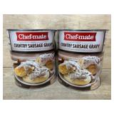 Chef-Mate Country Sausage Gravy, 2 Cans