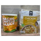 Chicken Broth and Nacho Cheese Sauce Set