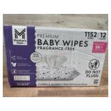 Fragrance-Free Baby Wipes, 12 Packs