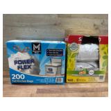 Kitchen Trash Bags Lot: 360 Total Bags