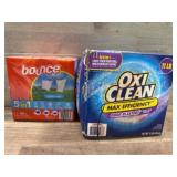 OxiClean Max and Bounce Dryer Sheets Bundle