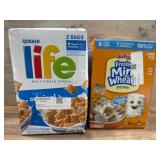 Quaker Life and Kelloggï¿½s Mini-Wheats Cereal Duo