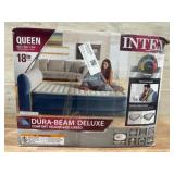 Queen Dura-Beam Deluxe Airbed with Headboard