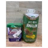 Cascade Platinum Detergent and Pinalen Cleaner