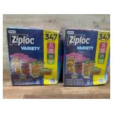 Ziploc Variety Pack 347 Total Bags