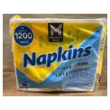 Pack of 1200 Disposable Napkins
