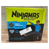 Ninjamas Nighttime Underwear S/M, 44 Ct