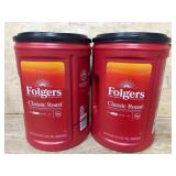 Folgers Classic Roast Coffee Canisters
