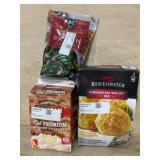 Red Lobster Mix, Mashed Potatoes, and Bacon