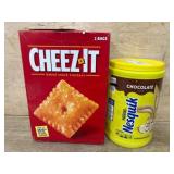 Cheez-It Crackers and Nesquik Powder Set