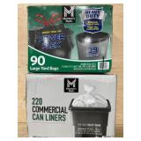 Power Flex and Commercial Can Liners Set