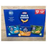 Kraft Mac & Cheese 12-Cup Variety Pack