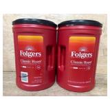 Folgers Classic Roast Coffee Canisters