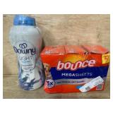 Downy Light Booster and Bounce Sheets Set