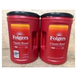 Folgers Classic Roast Coffee Canisters