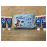 Huggies Swim Diapers and Kids Crest Bundle