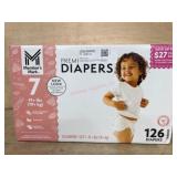 Size 7 Premium Baby Diapers